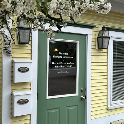 Massage Therapy Entrance